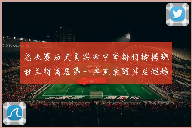 总决赛历史真实命中率排行榜揭晓杜兰特高居第一库里紧随其后超越奥尼尔